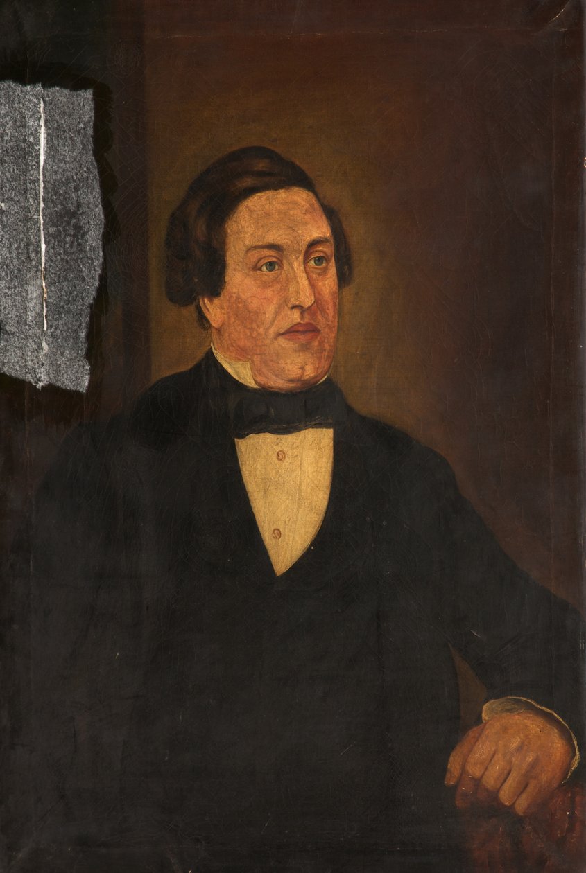 Ritratto di Moses Mills da Frederick William Jackson