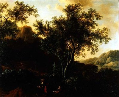 Paesaggio lacustre all