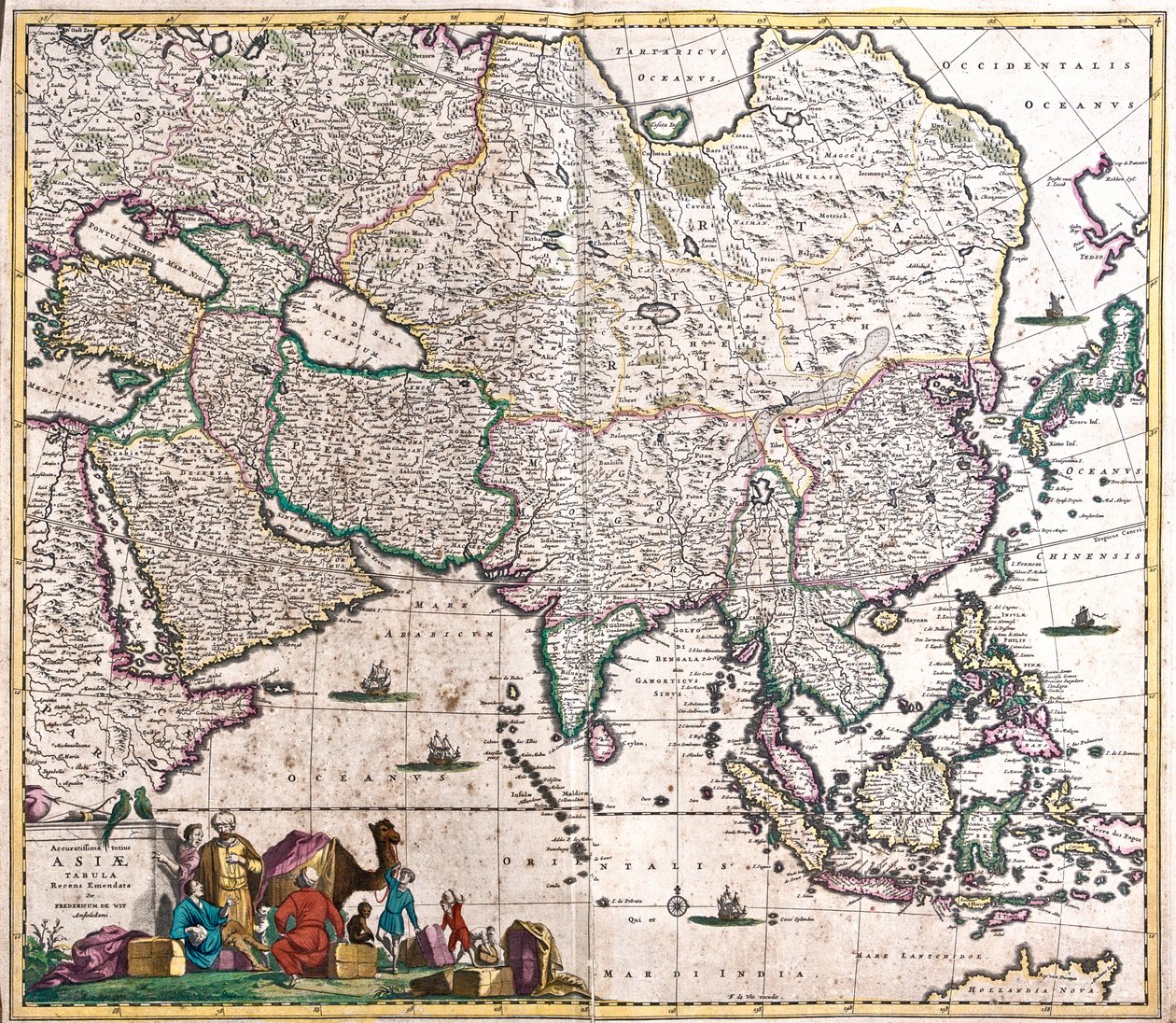 Asia da Frederick de Wit
