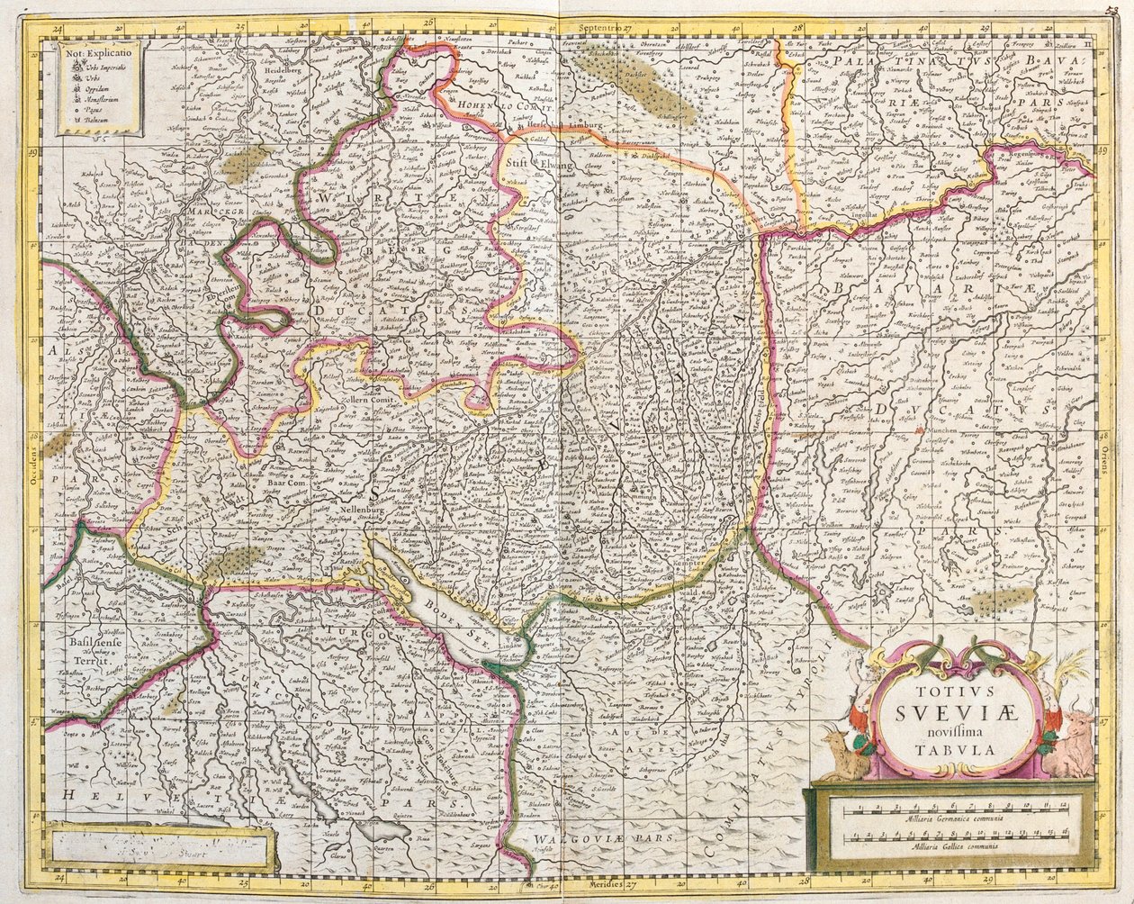 Baden-Württemberg, Baviera, Germania da Frederick de Wit