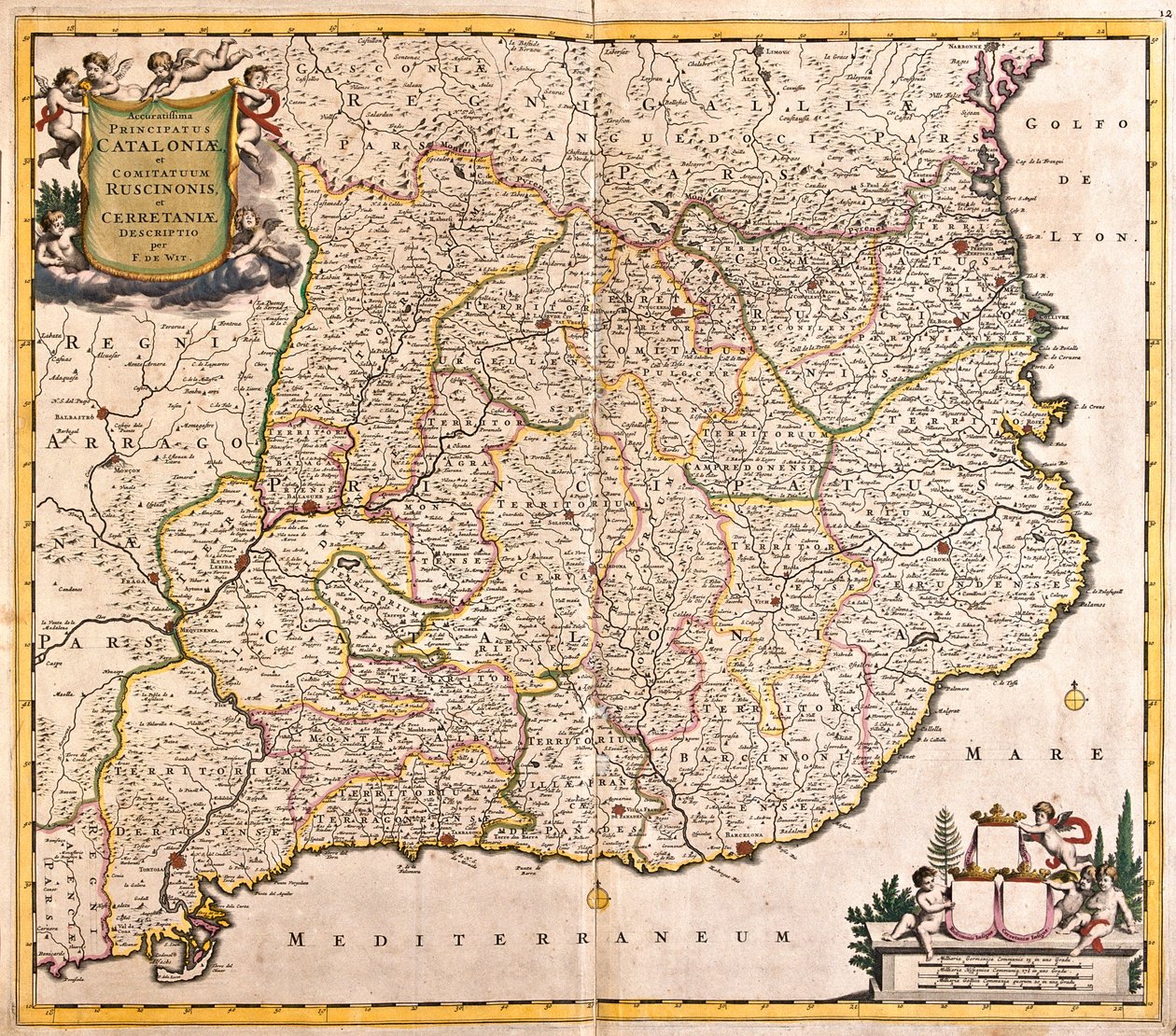 Catalogna, Spagna da Frederick de Wit