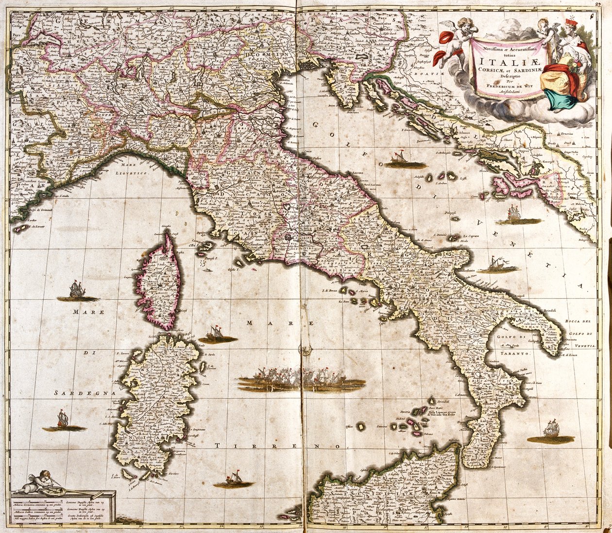 Italia da Frederick de Wit