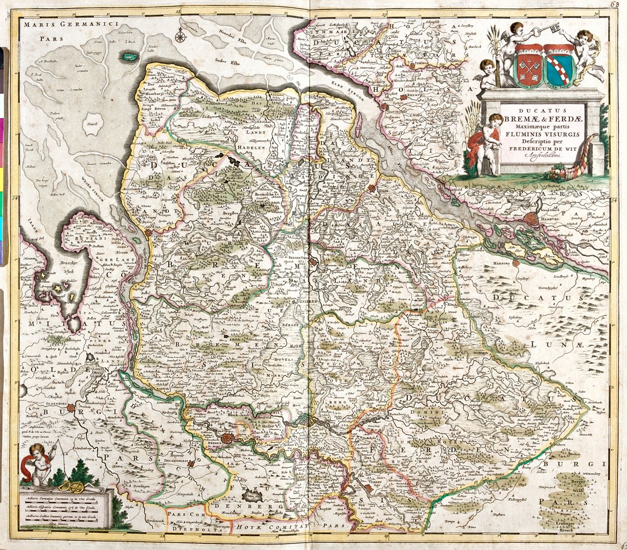 Bassa Sassonia, Brema, Amburgo, Germania da Frederick de Wit