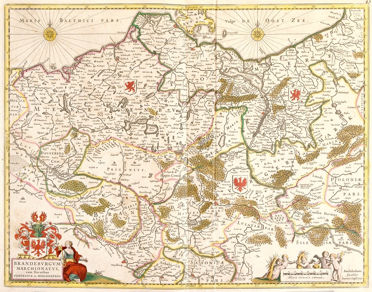 Meclemburgo-Pomerania Occidentale, Berlino, Brandeburg, Germania da Frederick de Wit