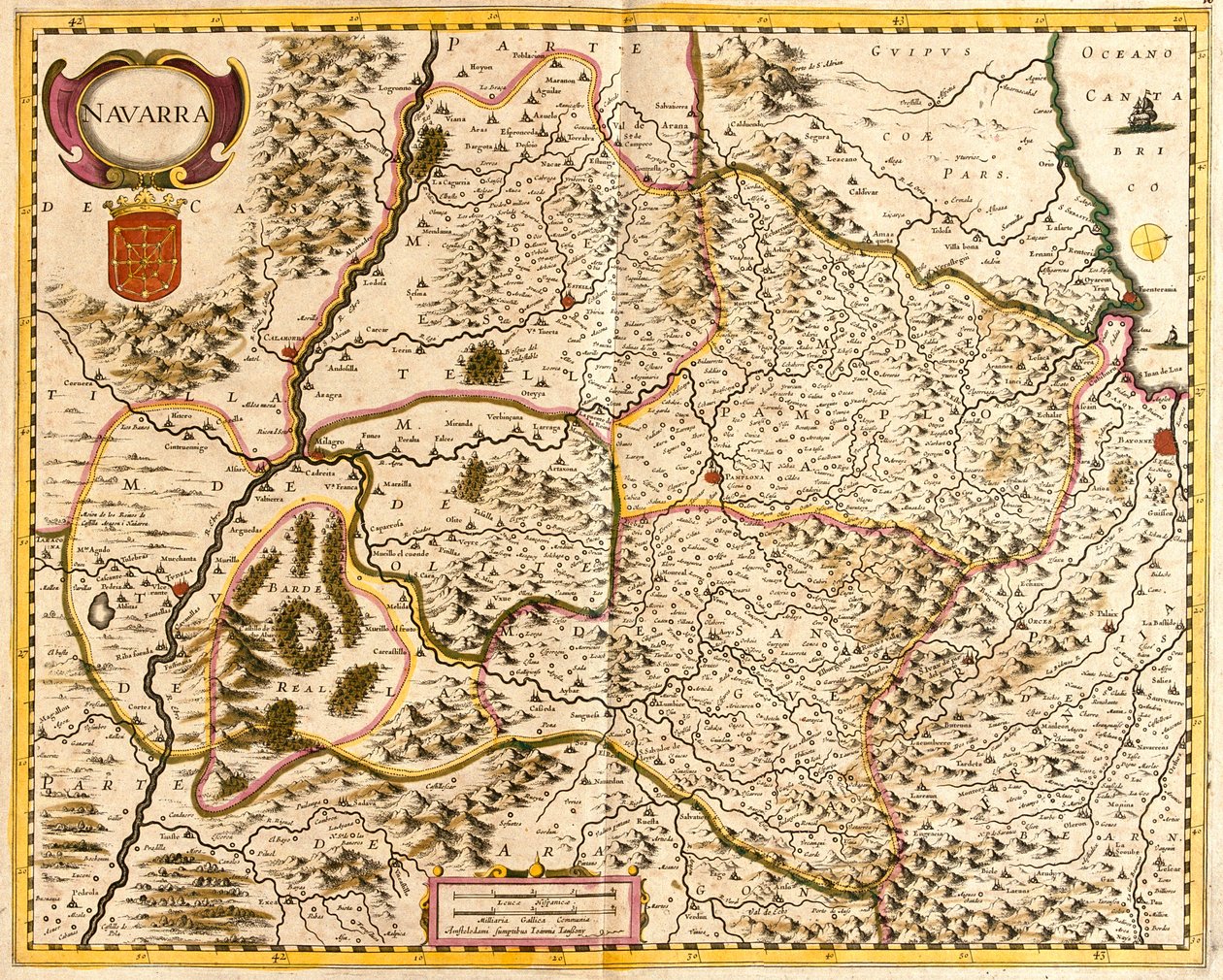 Navarra, Spagna da Frederick de Wit