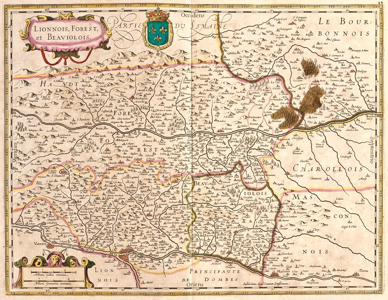 Rodano-Alpi, Francia da Frederick de Wit