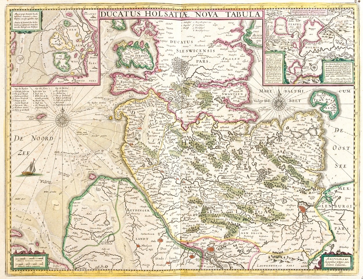 Schleswig-Holstein, Bassa Sassonia, Amburgo, Germania da Frederick de Wit
