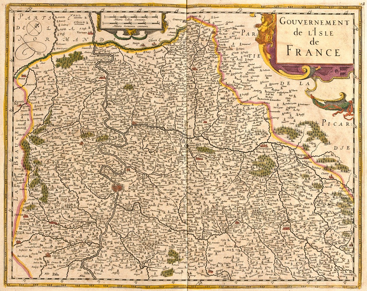 Île-de-France, Francia da Frederick de Wit