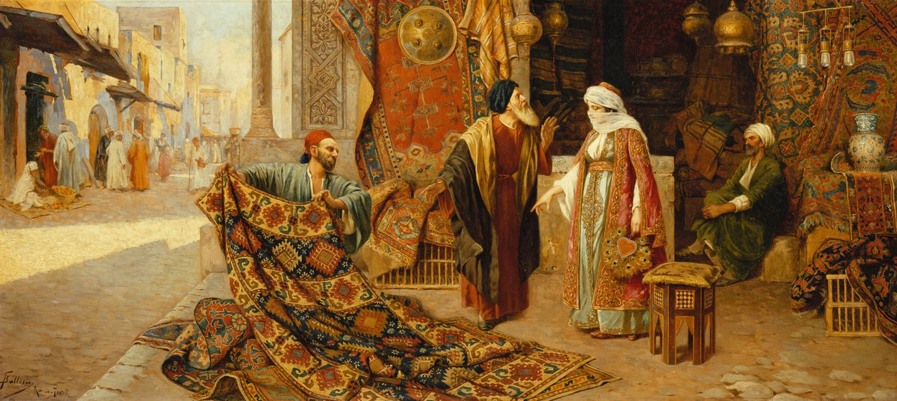 Il mercante di tappeti da Frederico Ballesio