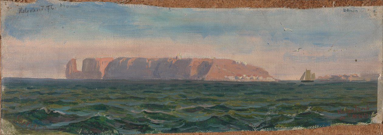 Al largo di Helgoland da Frederik Collett