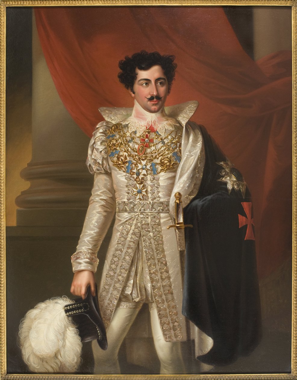 Ritratto di Oscar I (1799-1859), re di Svezia e Norvegia da Fredric Westin