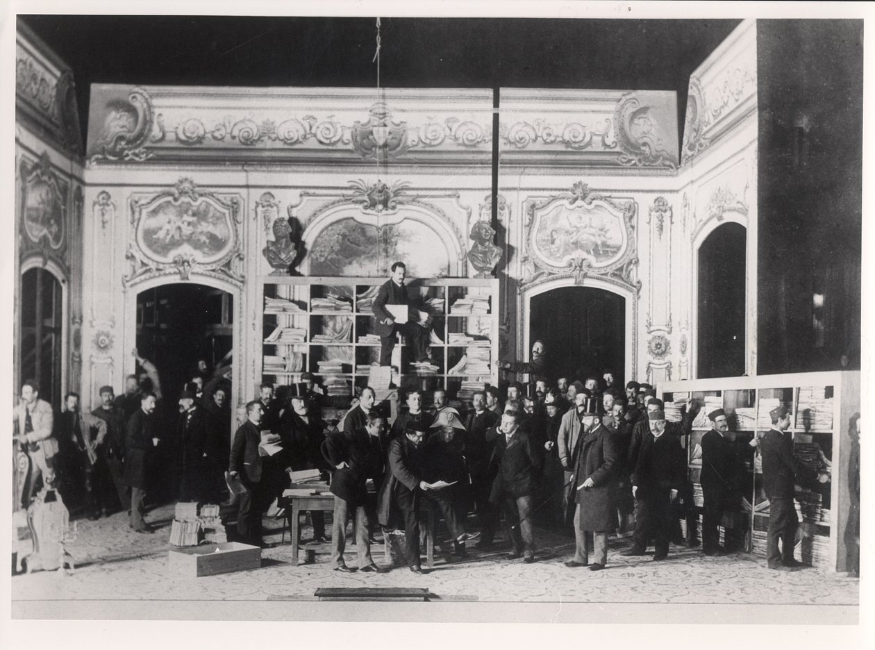 Una prova per Thermidor di Victorien Sardou (1831-1908) 24 gennaio da French Photographer