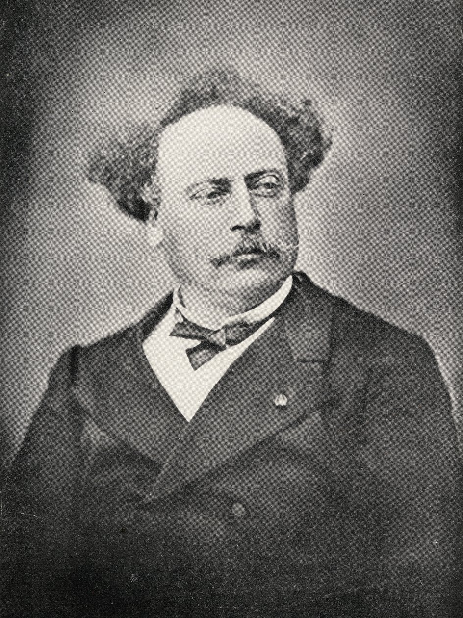 Alexandre Dumas Fils (1824-95) da French Photographer