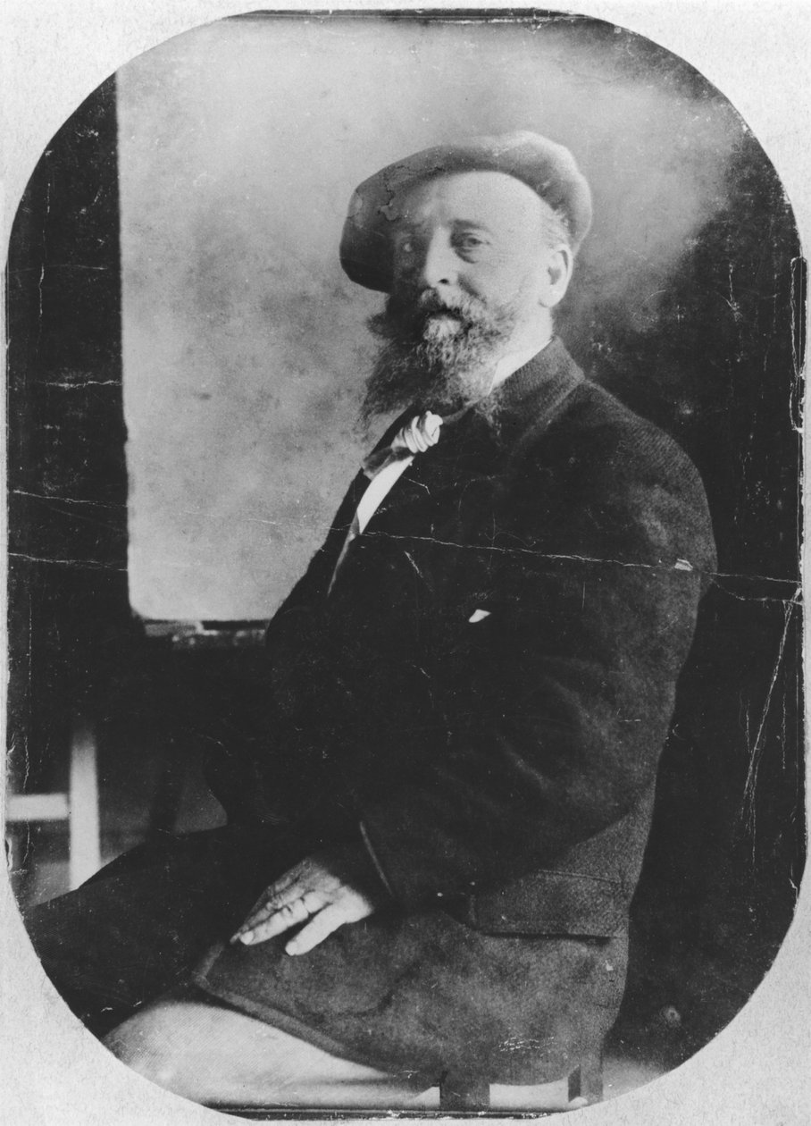 Alfred Sisley (1839-99) c.1895 da French Photographer