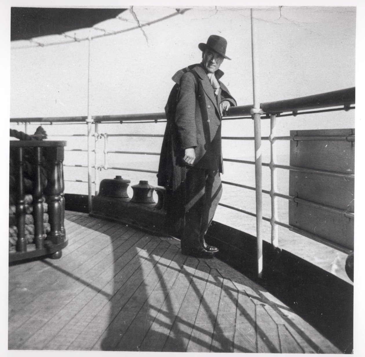 Andre Gide in partenza per l
