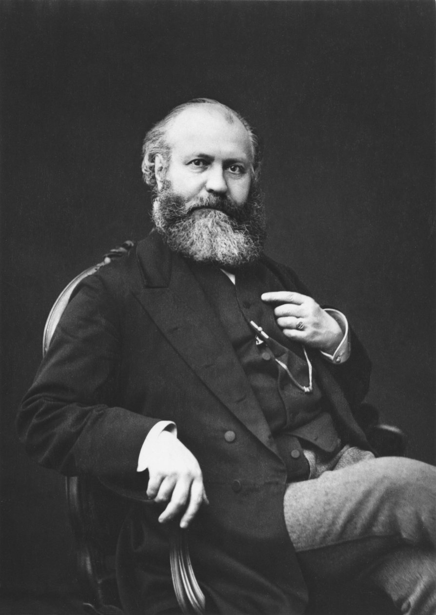 Charles-Francois Gounod (1818-93) fine XIX secolo da French Photographer