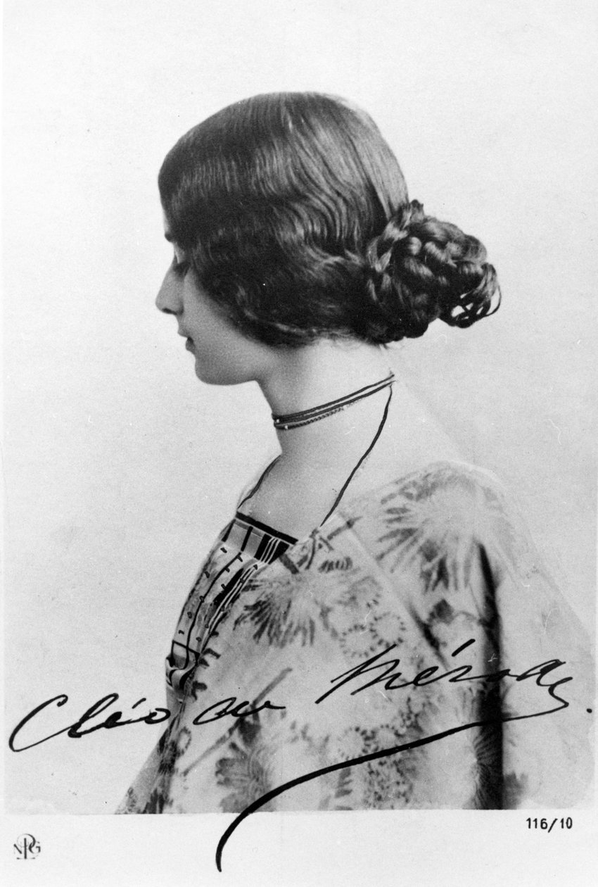 Cleo de Merode, c.1890 da French Photographer