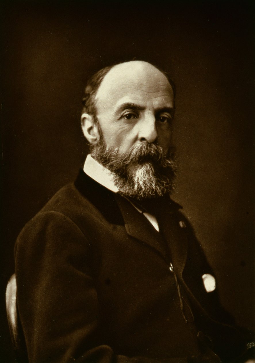 Eugene Fromentin (1820-76), da Galerie Contemporaine, c.1874-78 da French Photographer