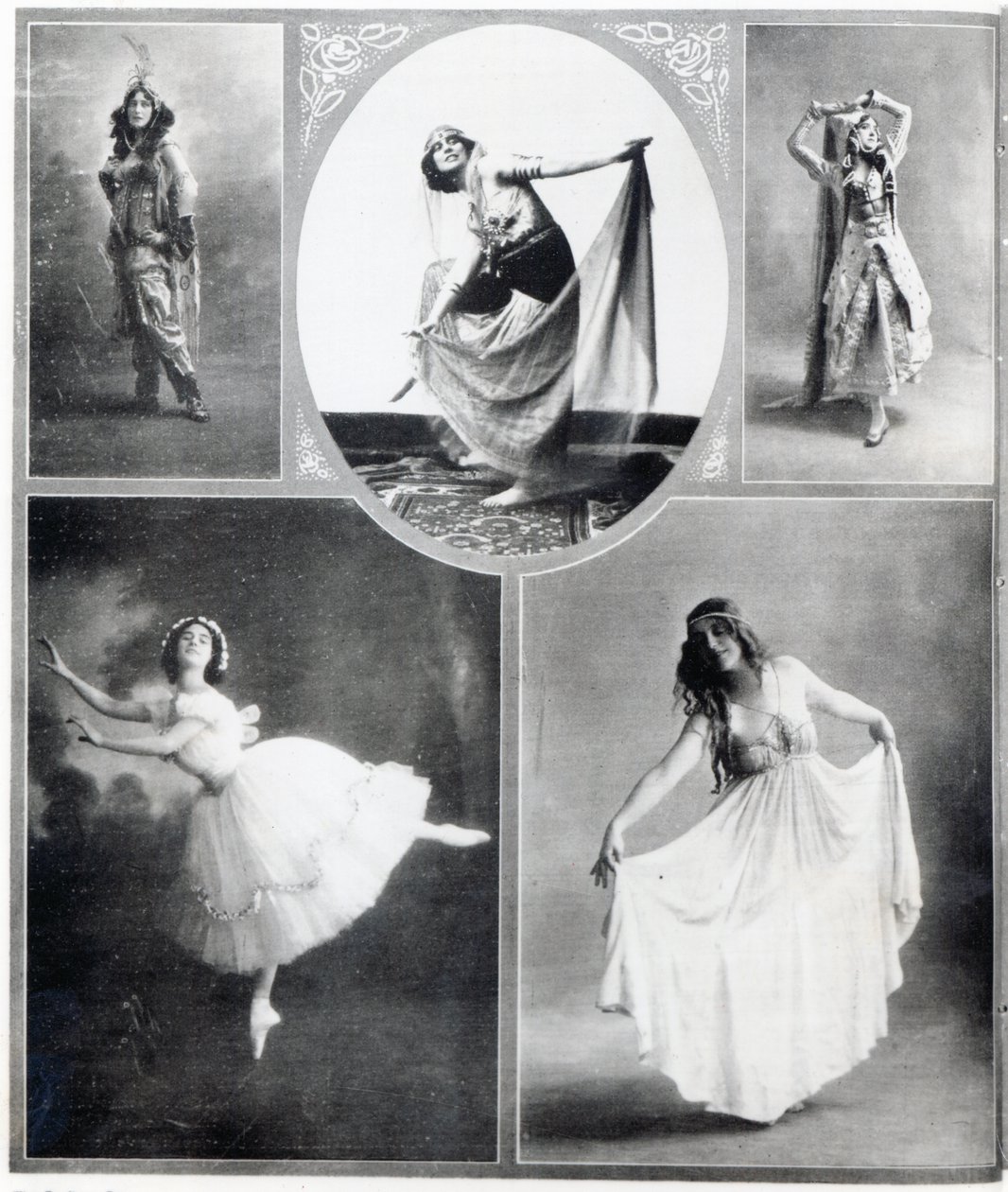 Cinque ballerine da French Photographer