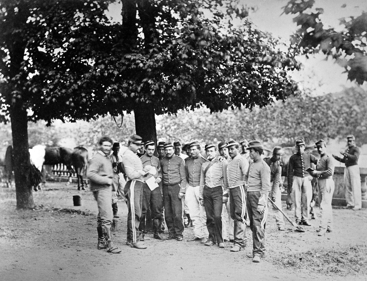 Soldati francesi durante l