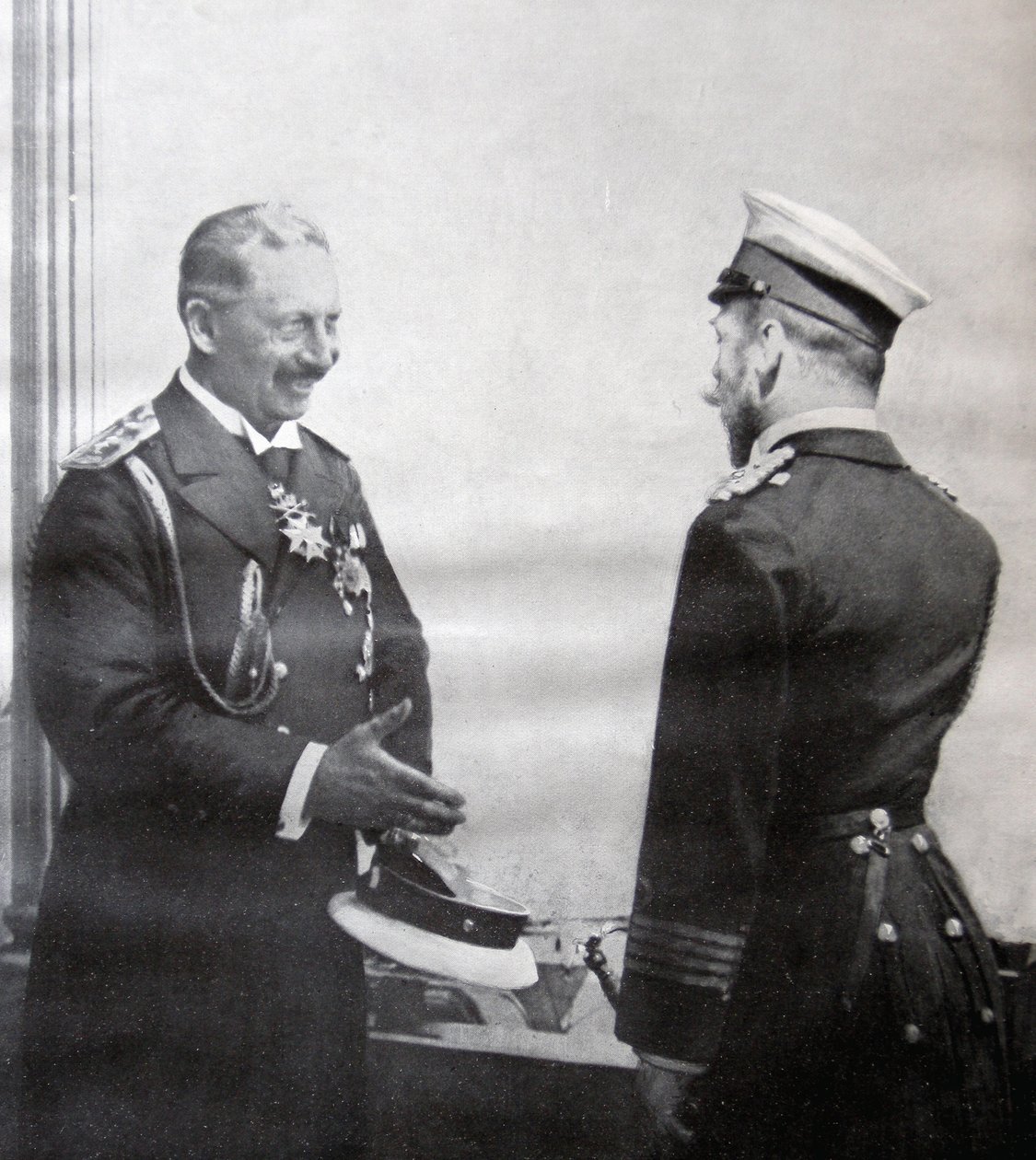 Kaiser Guglielmo II e Zar Nicola II, 1914 da French Photographer