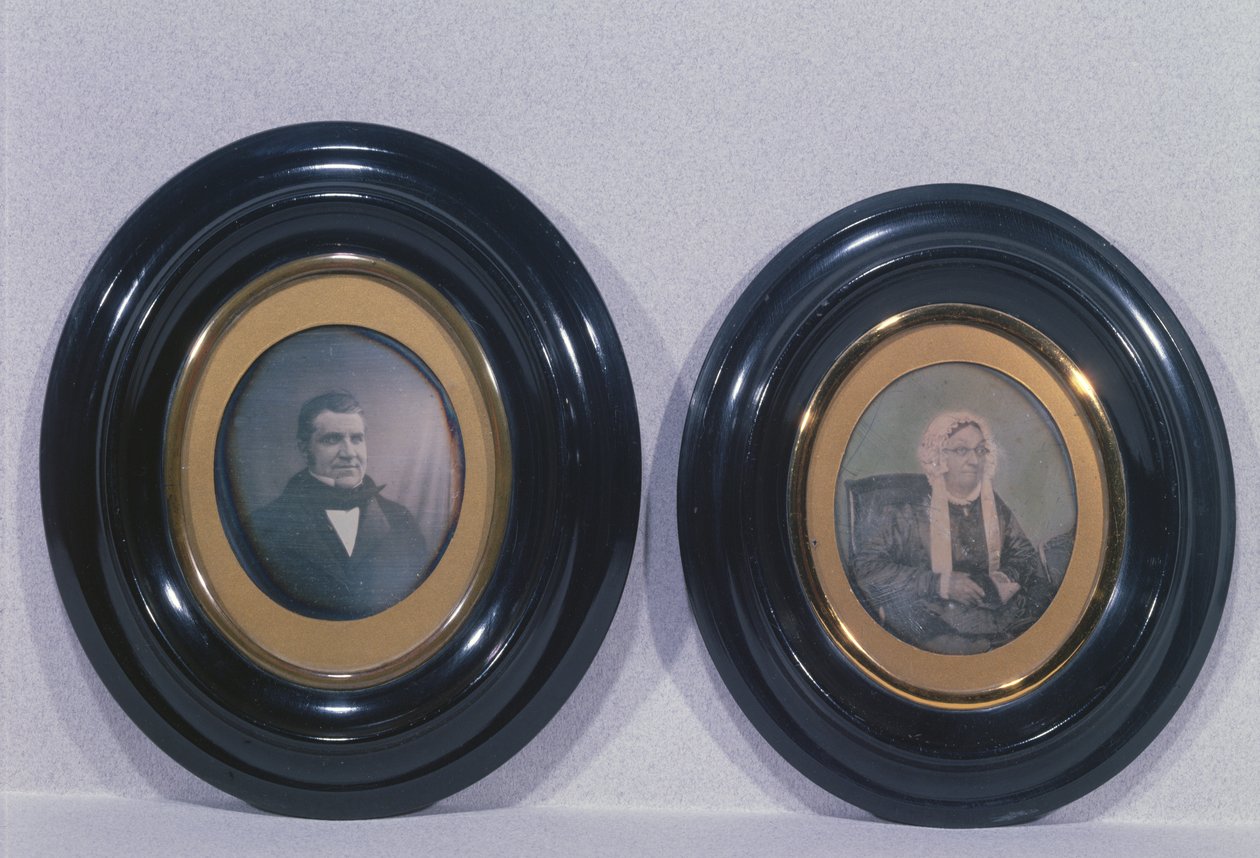 Madre e padre di Louis Pasteur da French Photographer