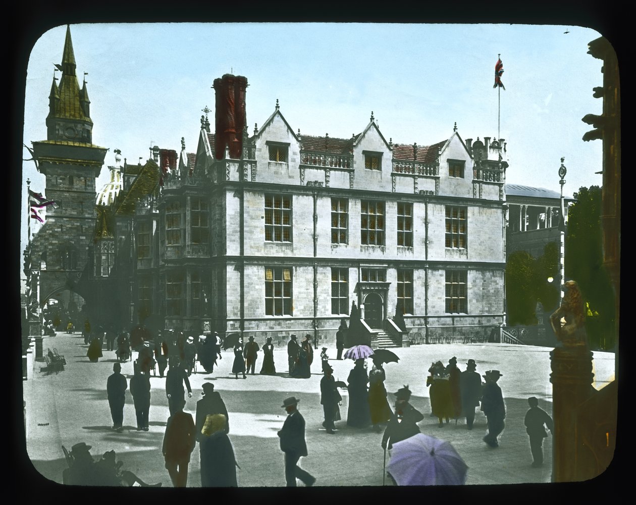 Esposizione di Parigi: Padiglione Ungherese, Parigi, Francia, 1900 da French Photographer