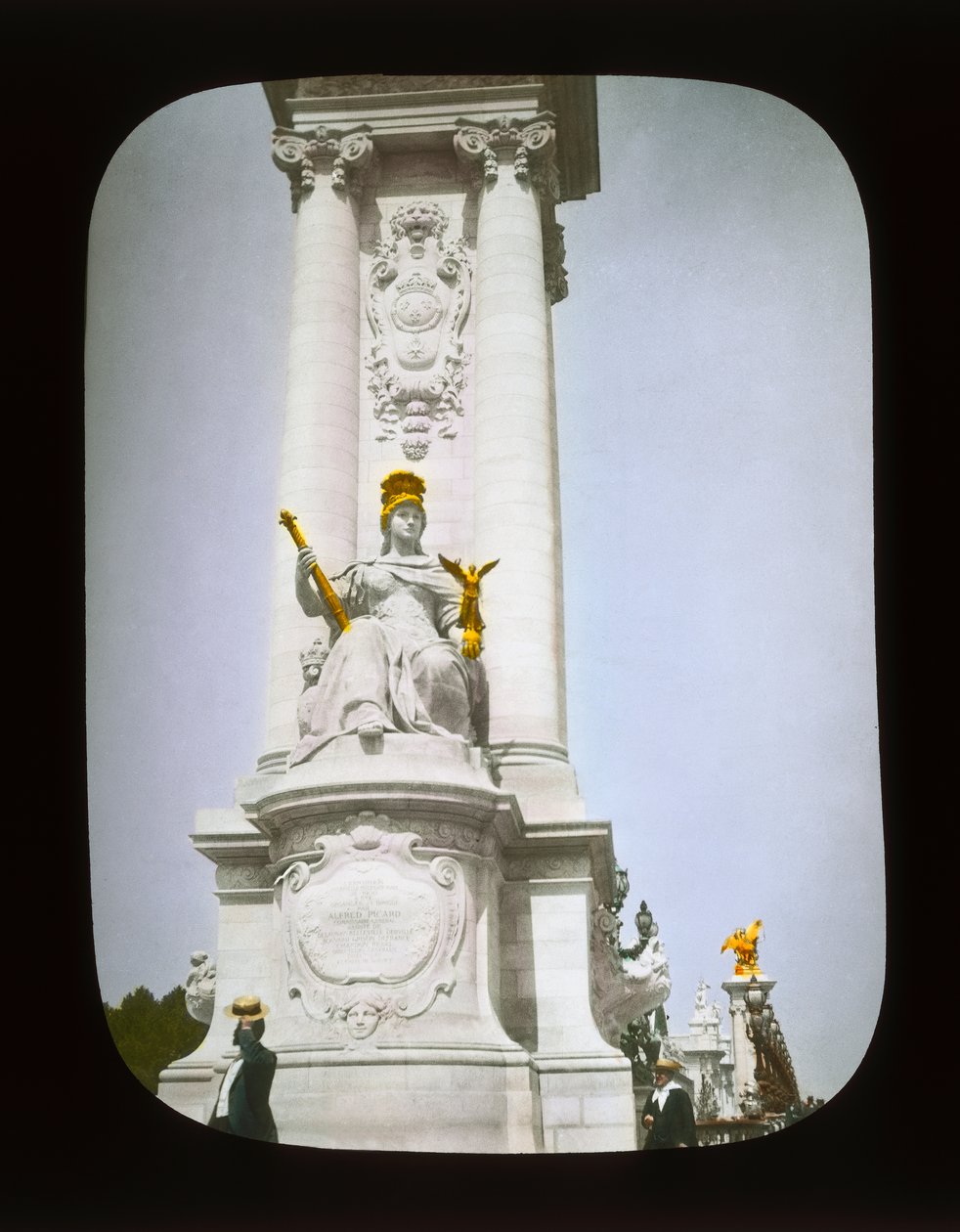 Esposizione di Parigi: Pont Alexandre III, Parigi, 1900 da French Photographer