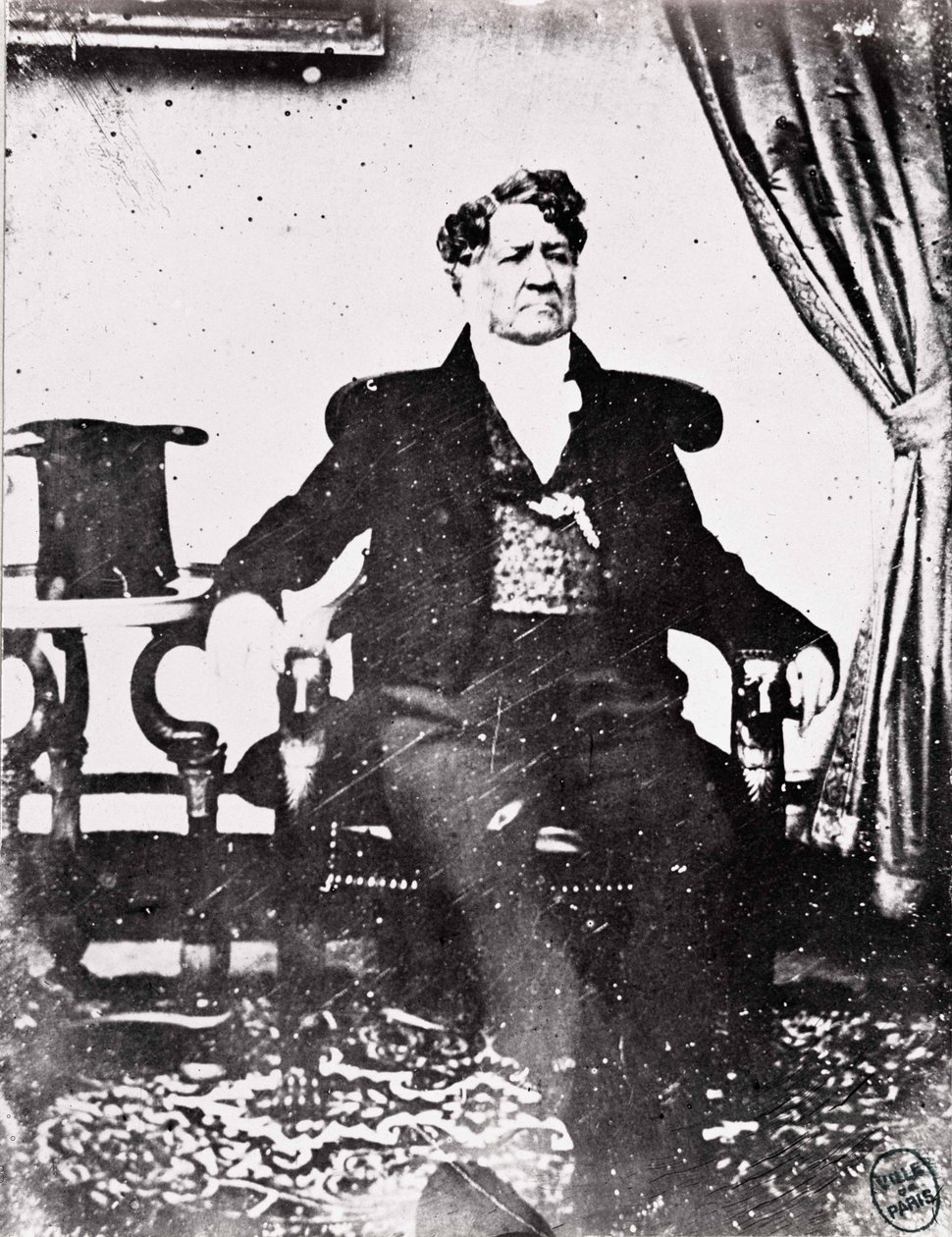 Ritratto di Luigi Filippo I, 1840 (riproduzione dagherrotipo) da French Photographer