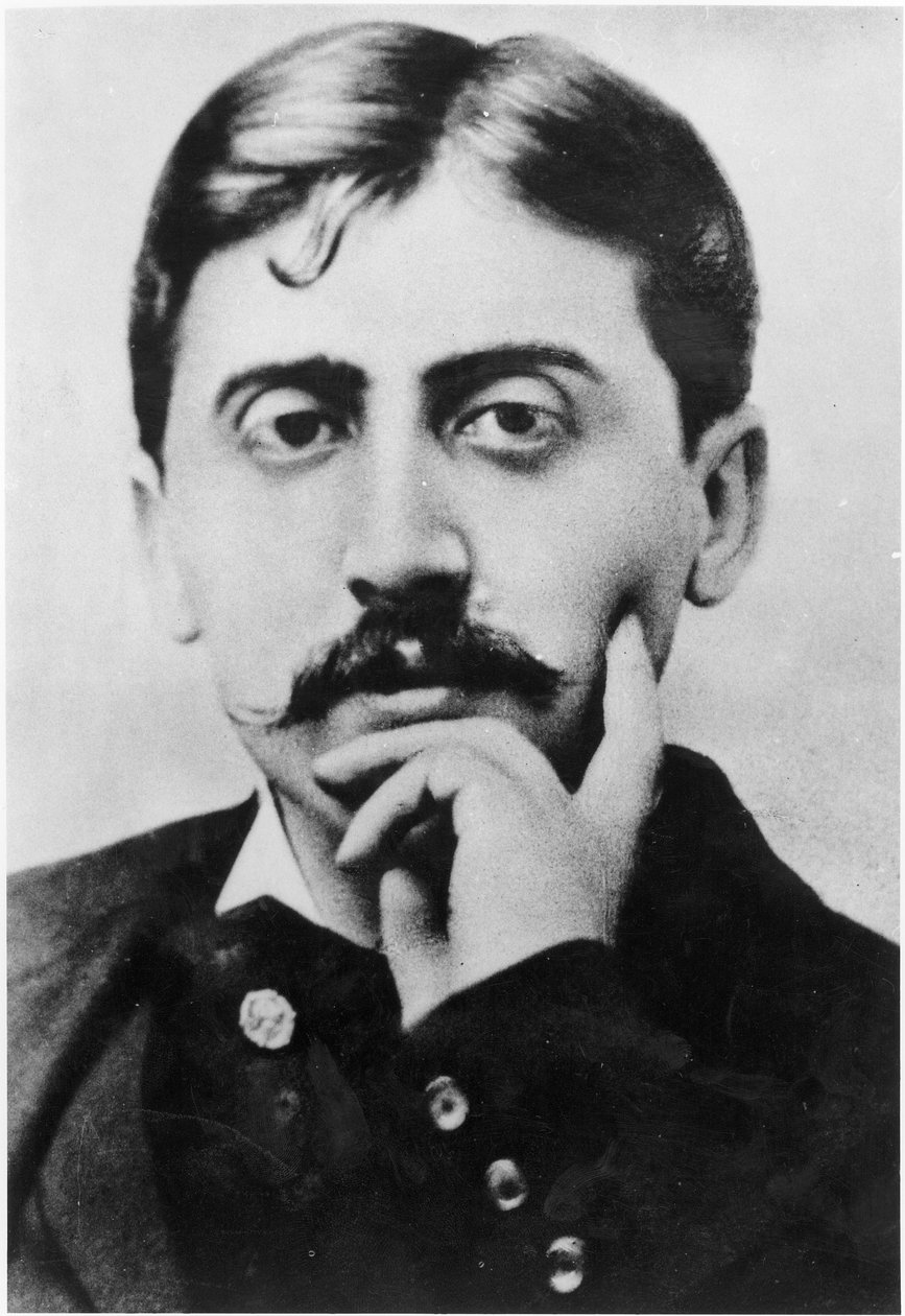 Ritratto di Marcel Proust (1871-1922) 1900 da French Photographer