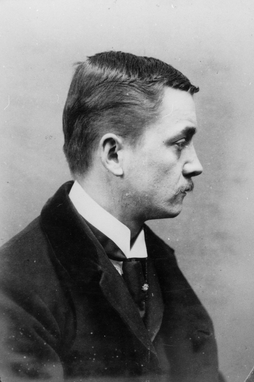 Ritratto del pittore Félix Vallotton da French Photographer