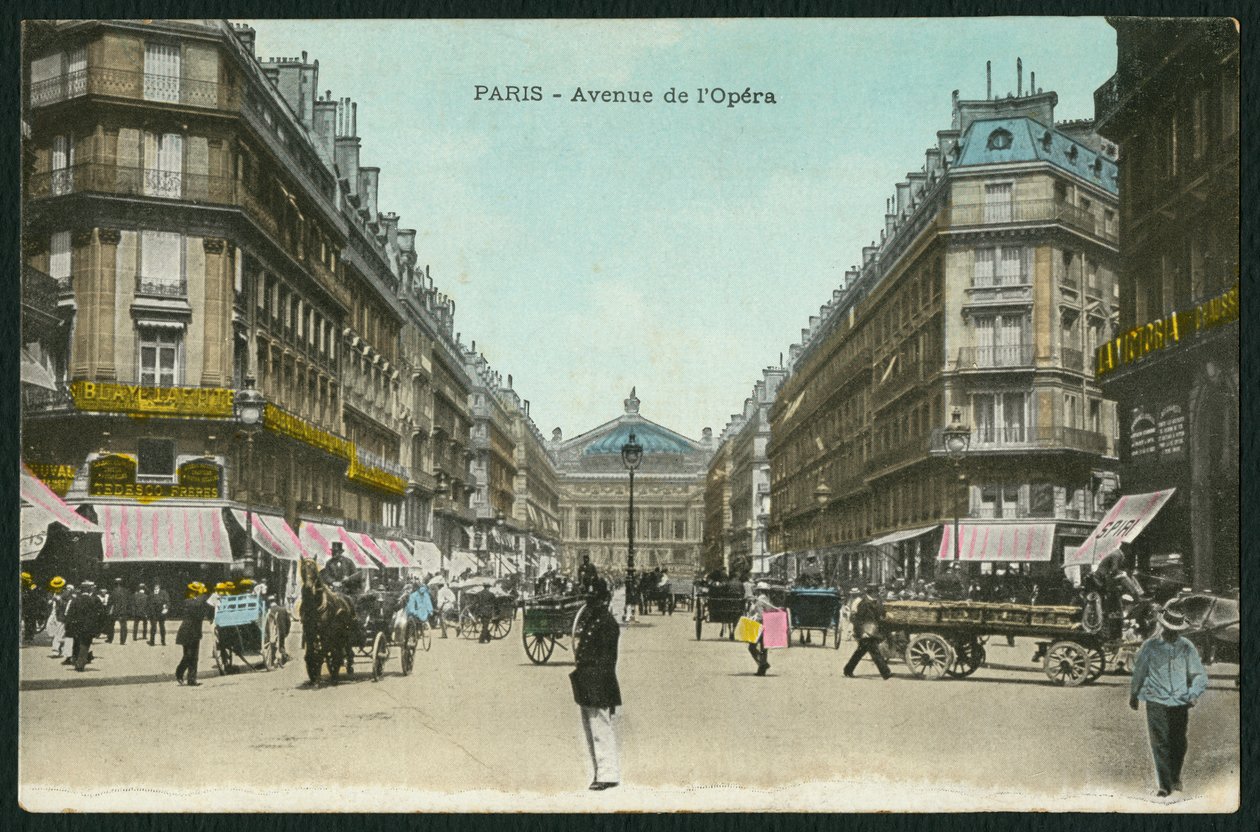 Cartolina che raffigura Avenue de l