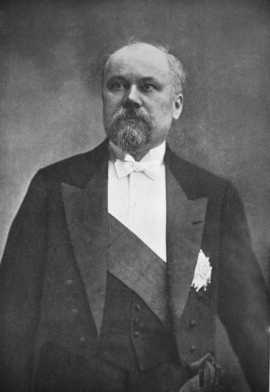 Presidente della Repubblica Francese, M. Raymond Poincare da French Photographer