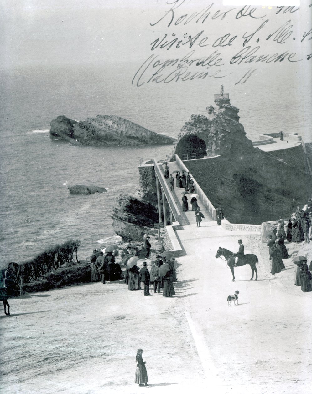 La regina Vittoria sulla costa francese da French Photographer