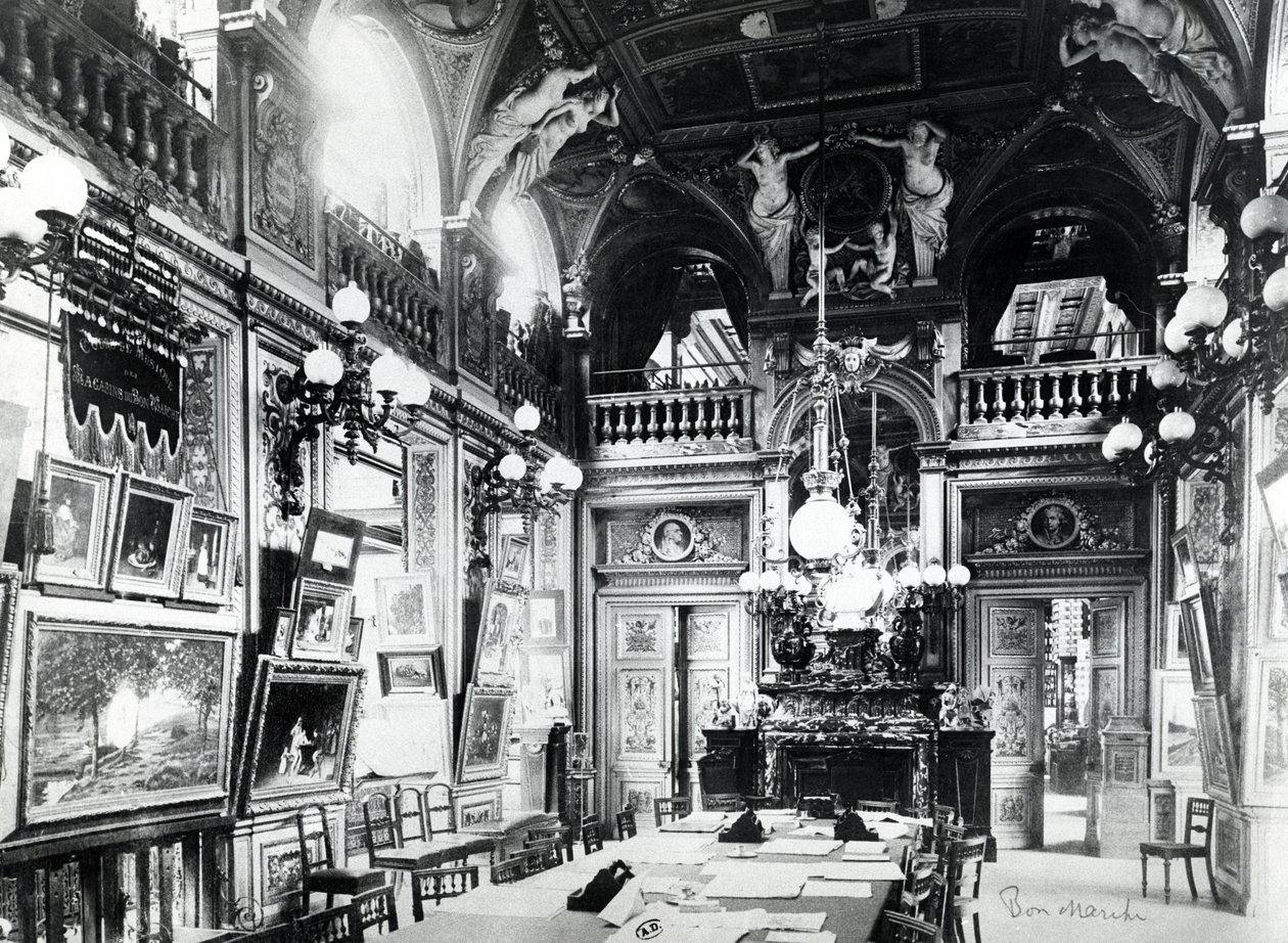 Sala di lettura e galleria d