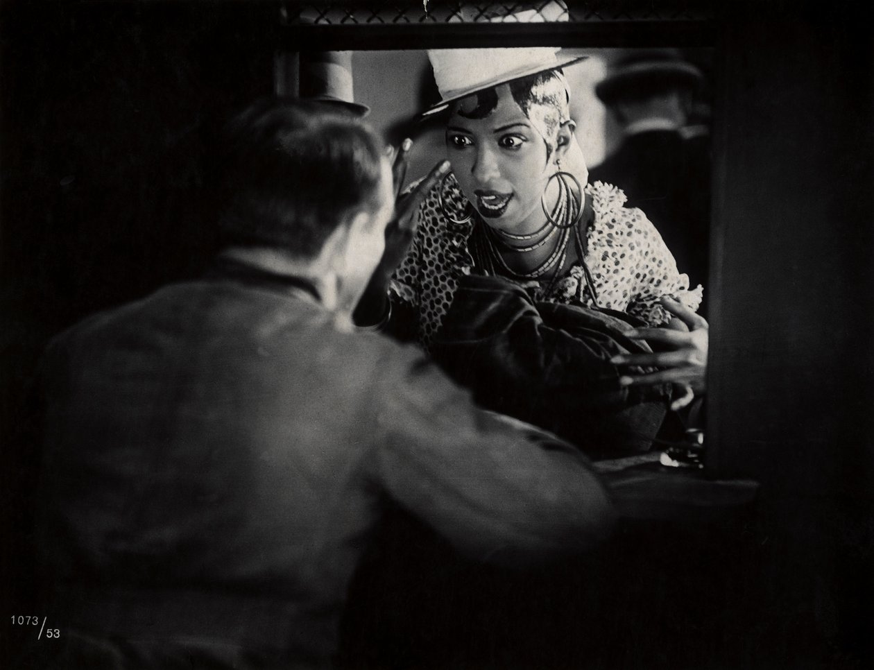 Scena da un film con Josephine Baker da French Photographer