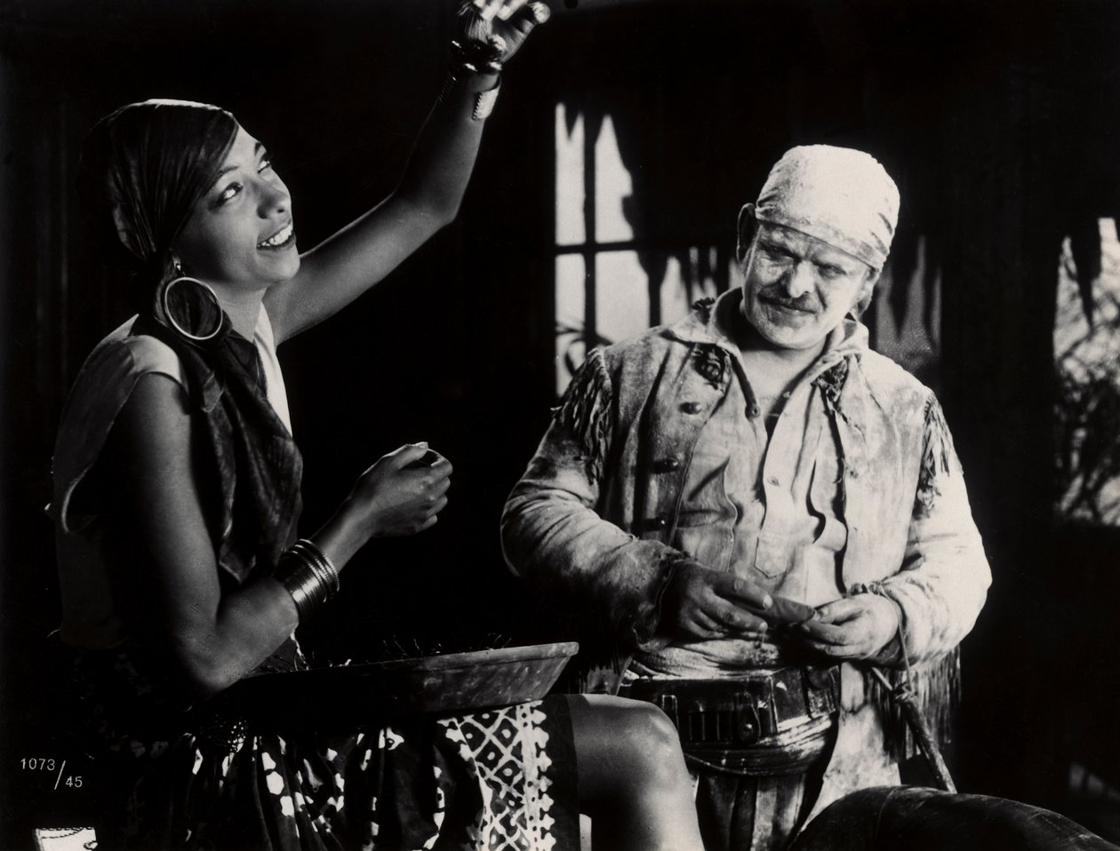 Scena da un film con Josephine Baker da French Photographer