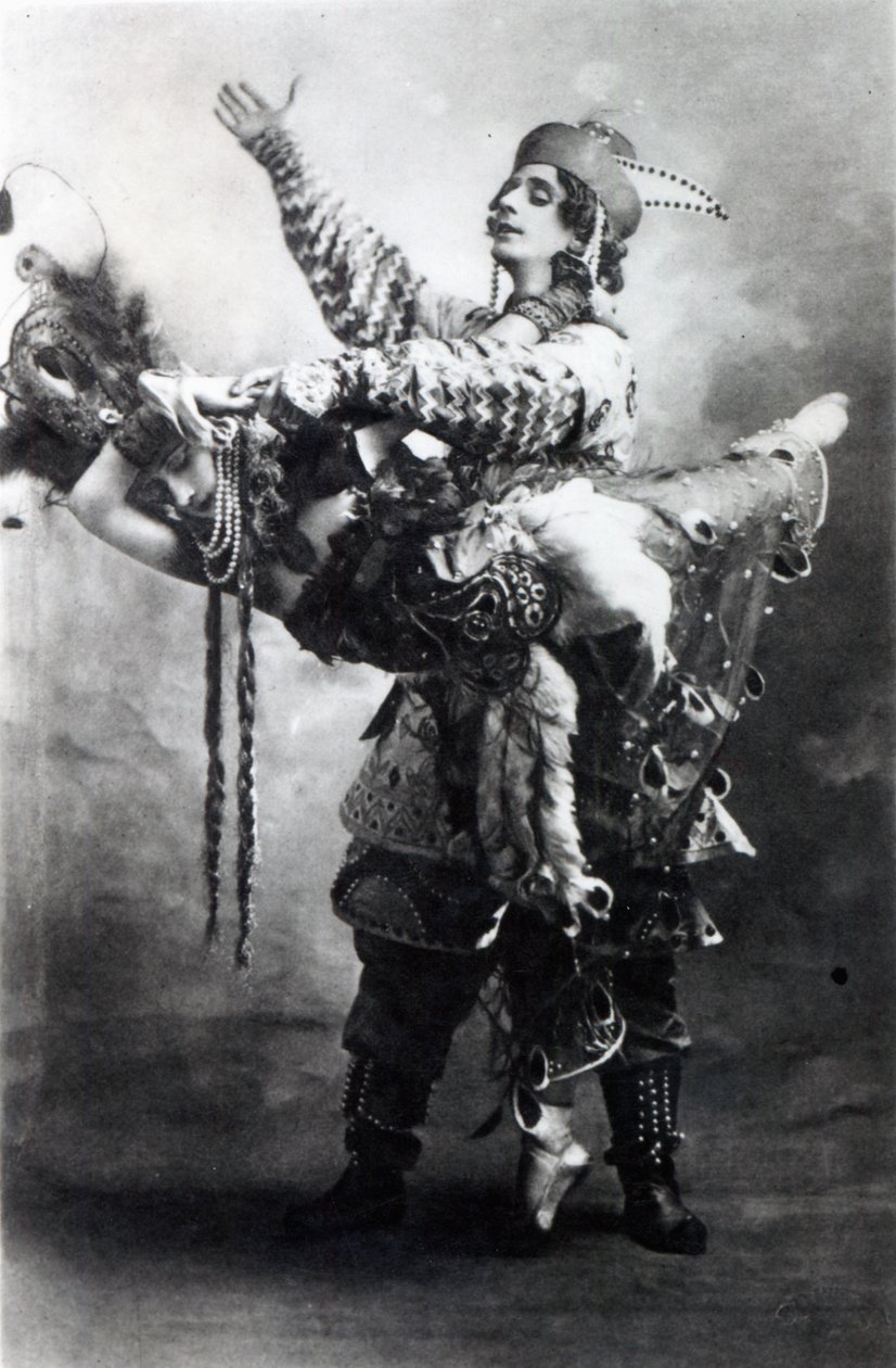 Tamara Karsavina e Michel Fokine in 