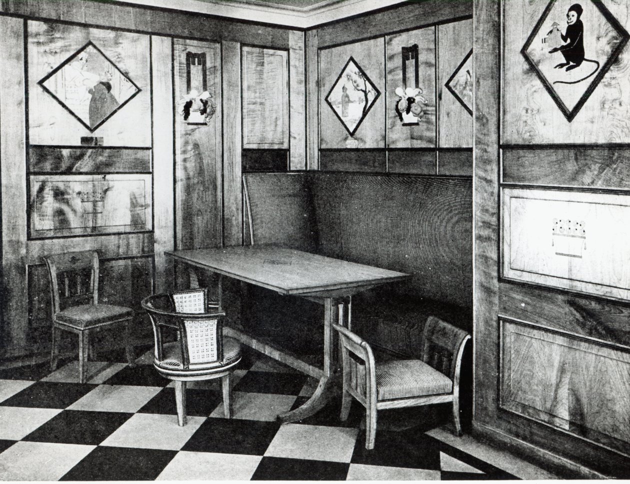 Sala giochi per bambini nel transatlantico Paris, luglio 1921 da French Photographer