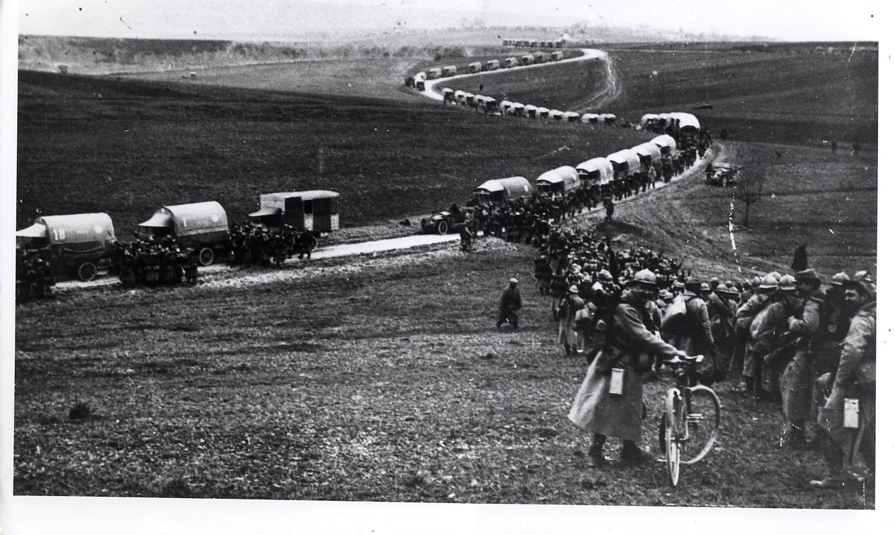 La strada sacra, 1916 da French Photographer