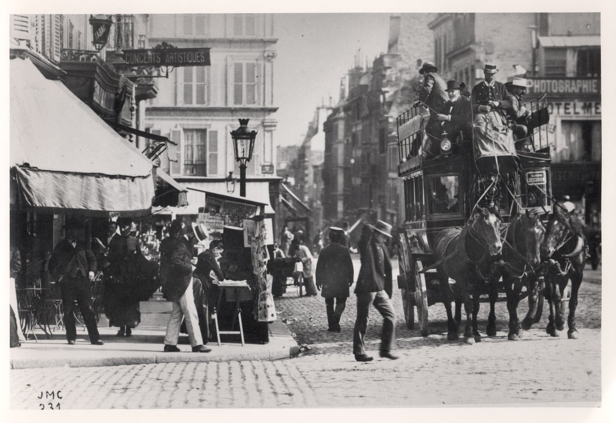 Vista di Parigi, c.1900 da French Photographer