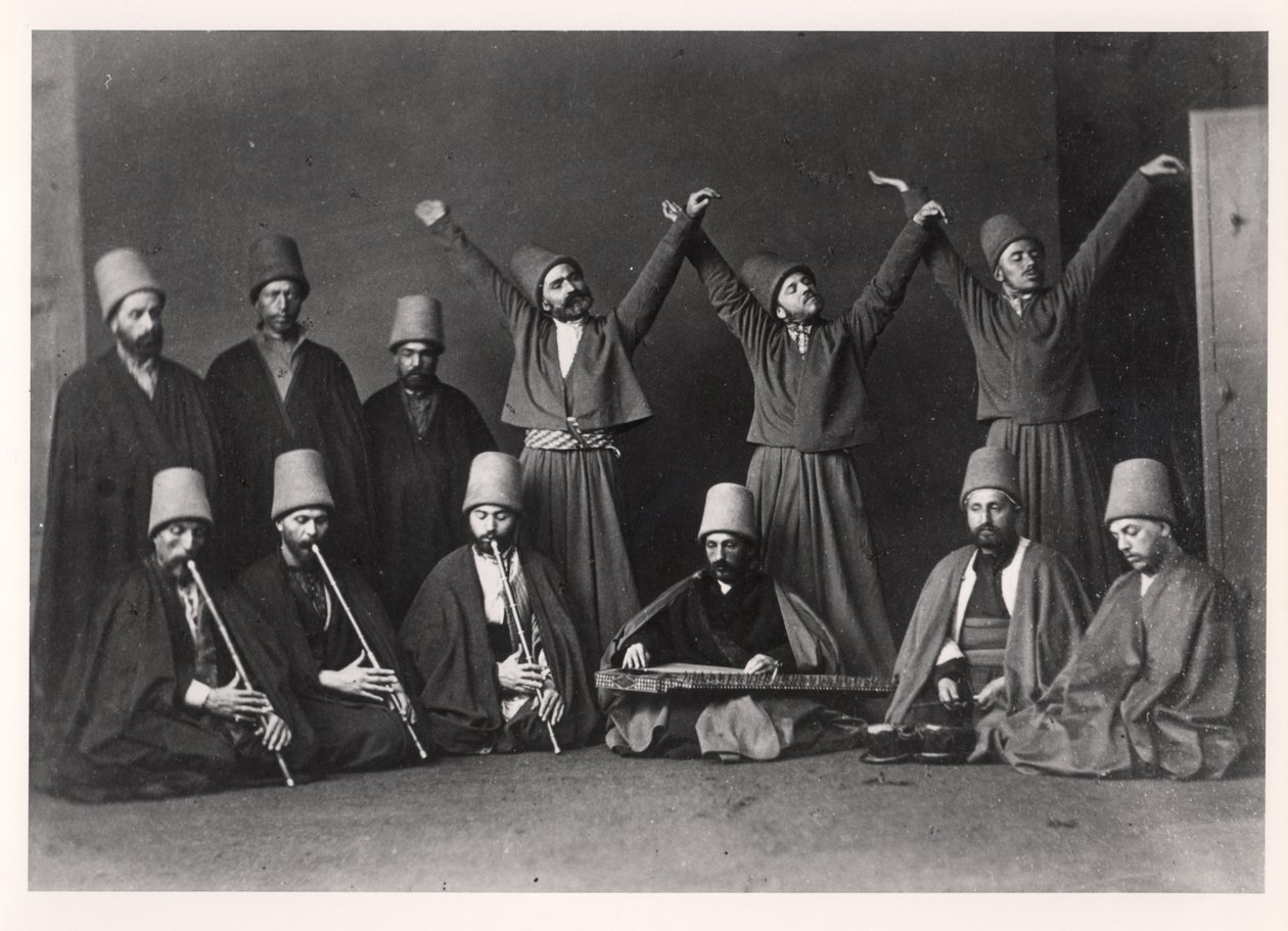Dervisci rotanti del Turkestan da French Photographer