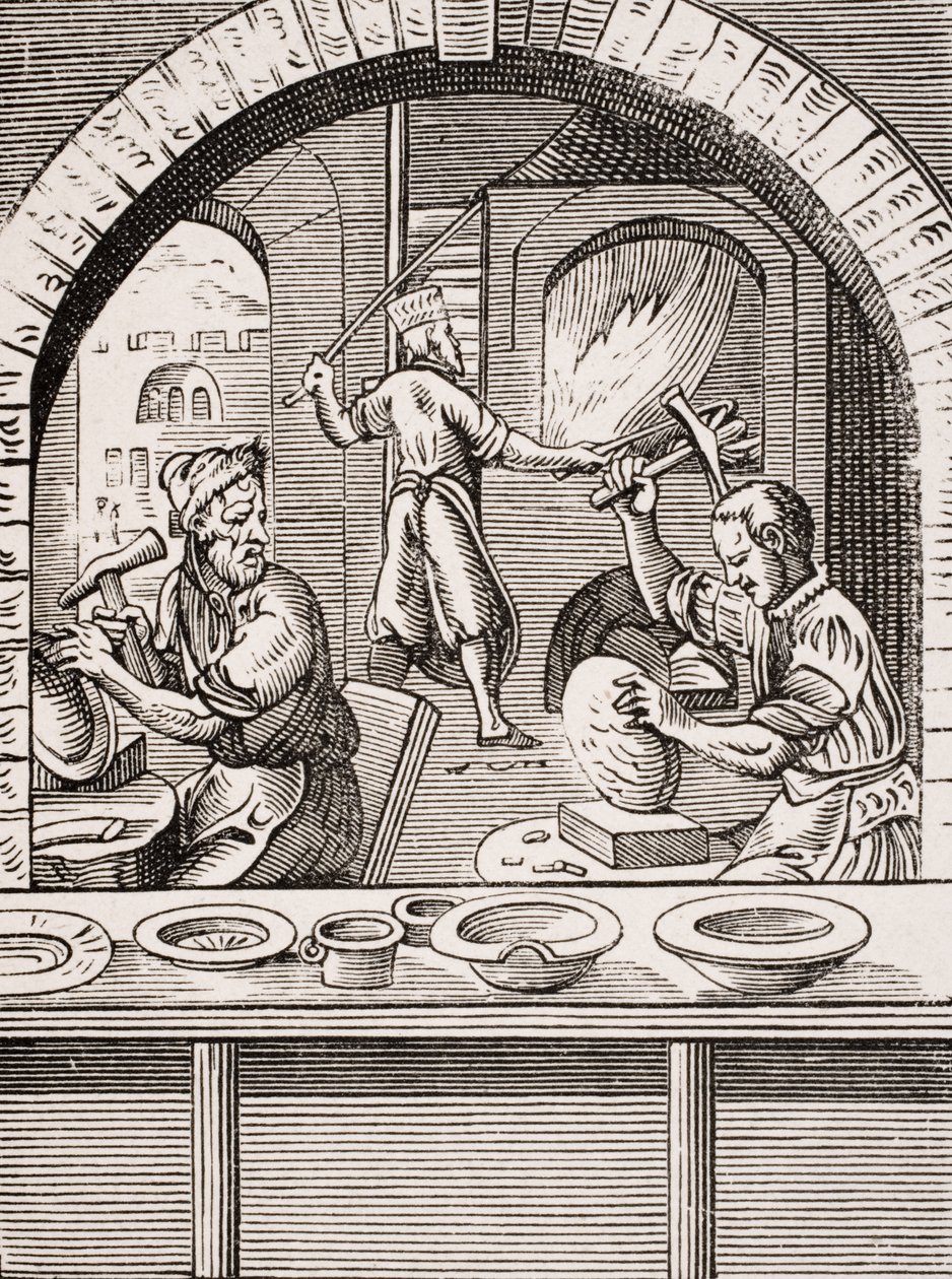Fabbricante di Bacinelle, riproduzione di un