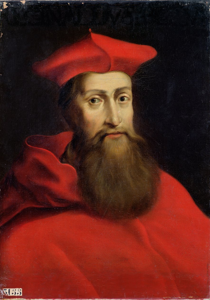 Cardinale Reginald Pole (1500-58) Arcivescovo di Canterbury da French School