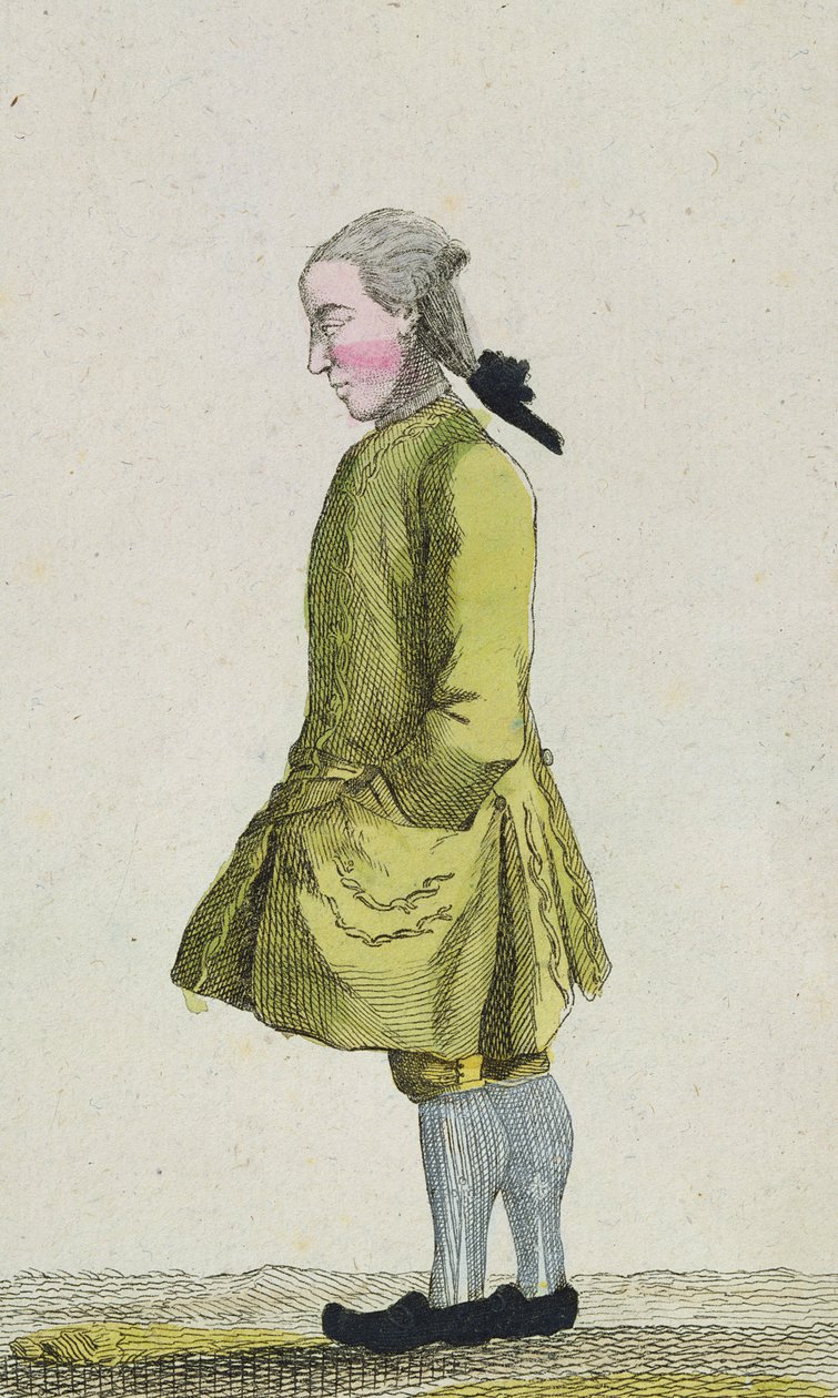 Caricatura del capo impiegato da French School