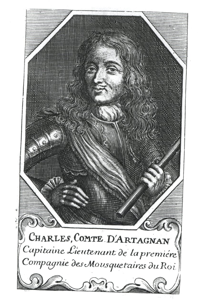 Charles de Montesquiou (1611-73) Conte di Artagnan da French School