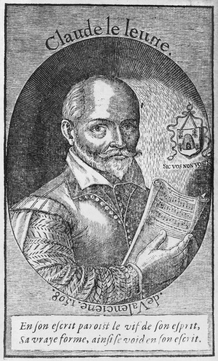 Claude Le Jeune (c.1530-1600) 1598 da French School