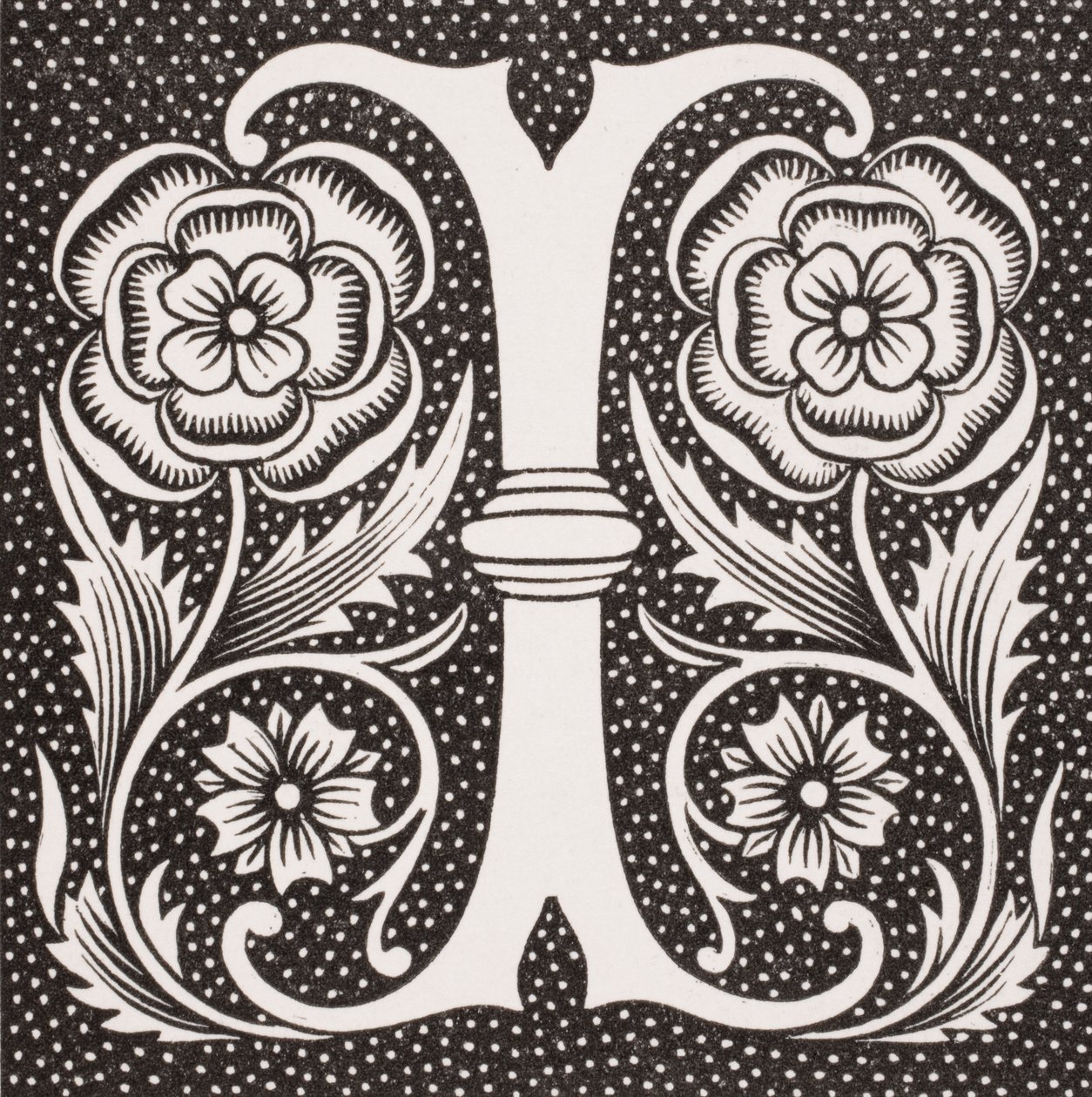 Lettera decorata 