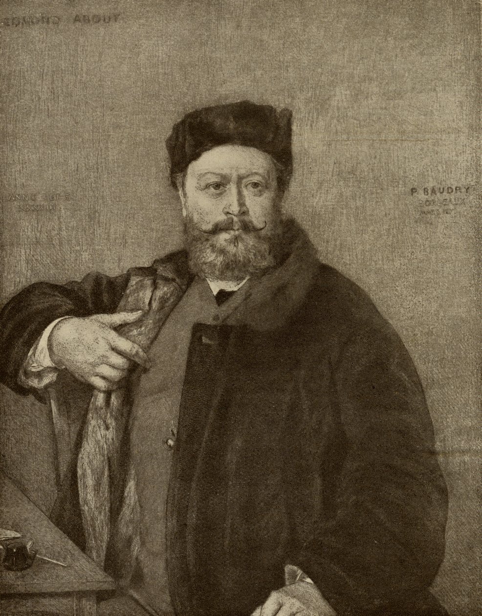 Edmond Felix Valentin About (1828-85) da French School