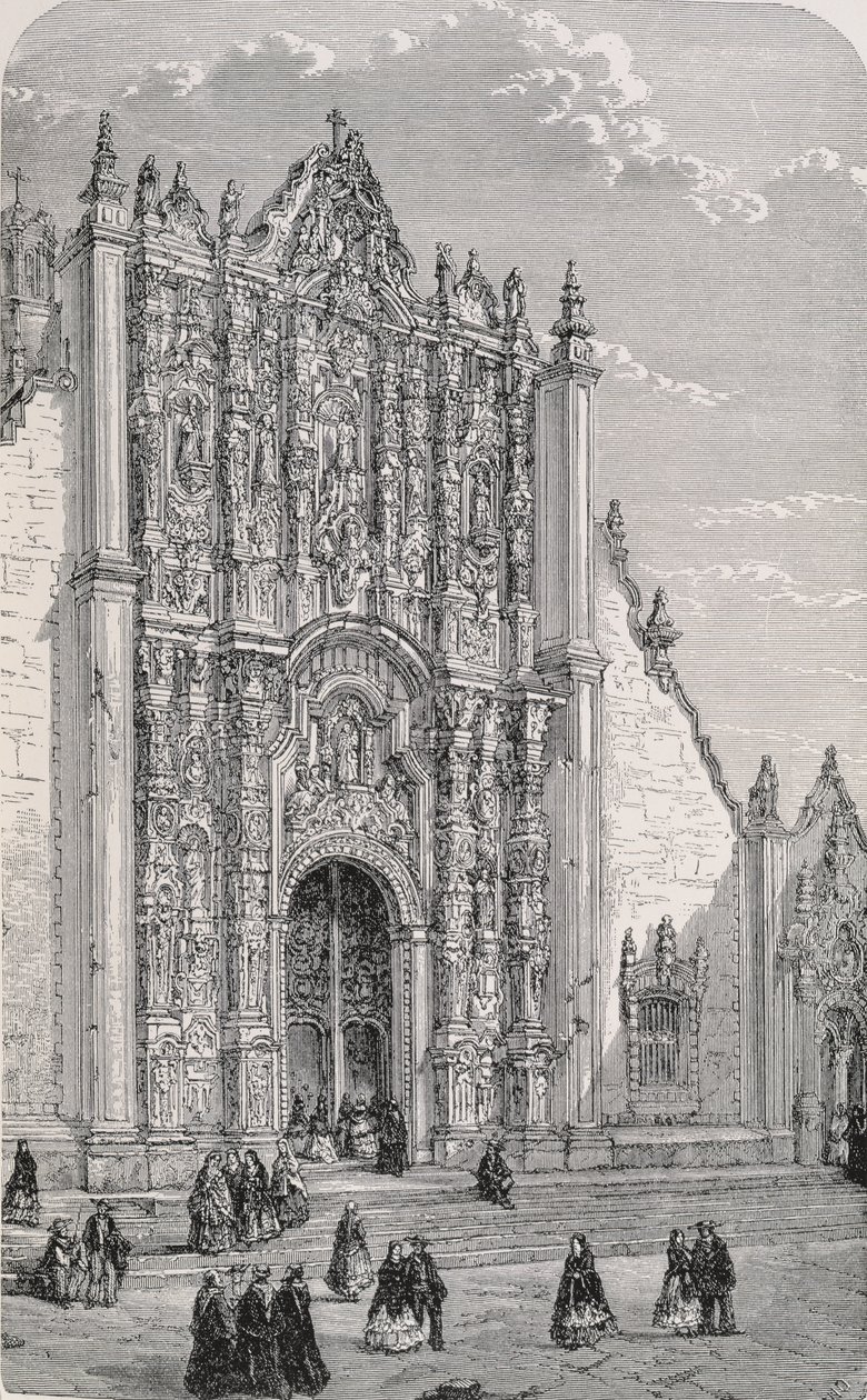 El Sagrario Metropolitano (c.1749-69), Città del Messico, da 